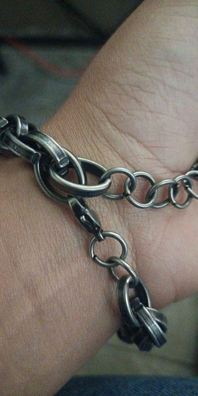 Jewelry Bold Link Chain Viking Bracelet Size ONE SIZE - 4 Thumbnail