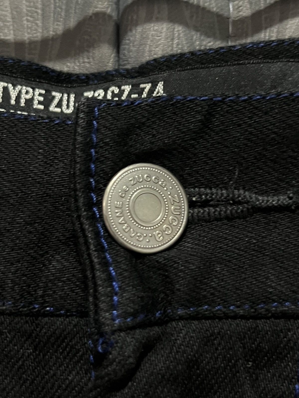 CABANE de ZUCCa Zucca Black Denim Pants Buckle Back Size US 30 / EU 46 - 5 Thumbnail