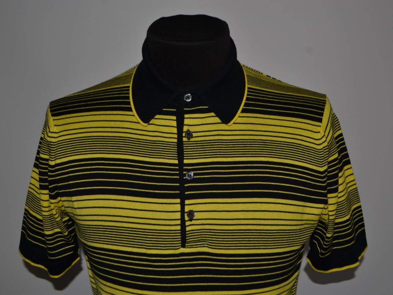 John Smedley John Smedley Men's Polo Shirt Striped Size Medium Size US M / EU 48-50 / 2 - 2 Thumbnail