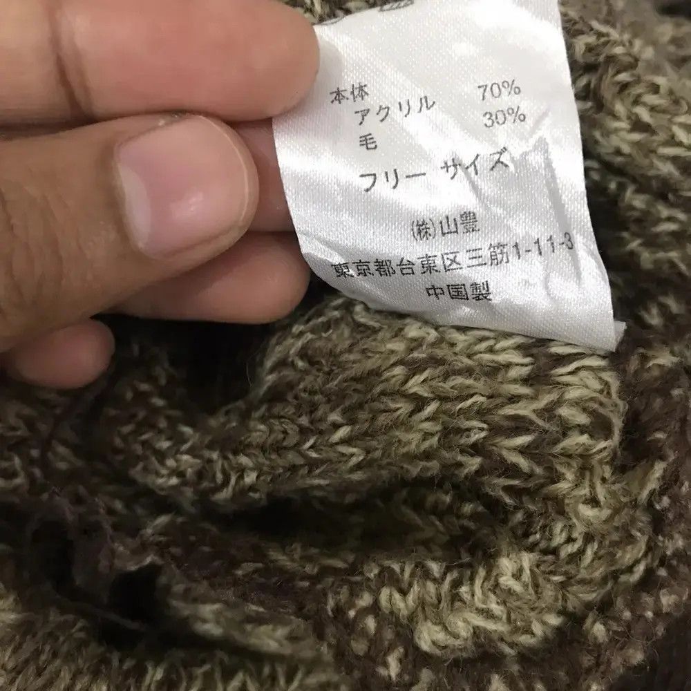Vintage Japanese Brand Plain Beanie Hat Size ONE SIZE - 6 Thumbnail