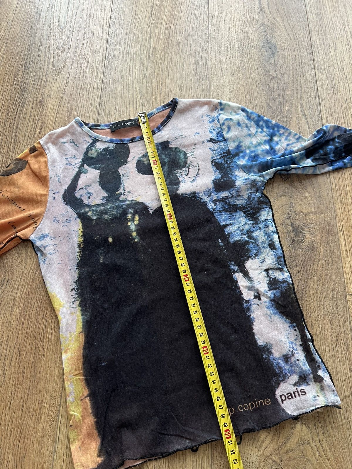 Cop Copine × Jean Paul Gaultier Cop Copine vintage mesh blouse x avant garde x jpg 90s Size XS / US 0-2 / IT 36-38 - 10 Thumbnail