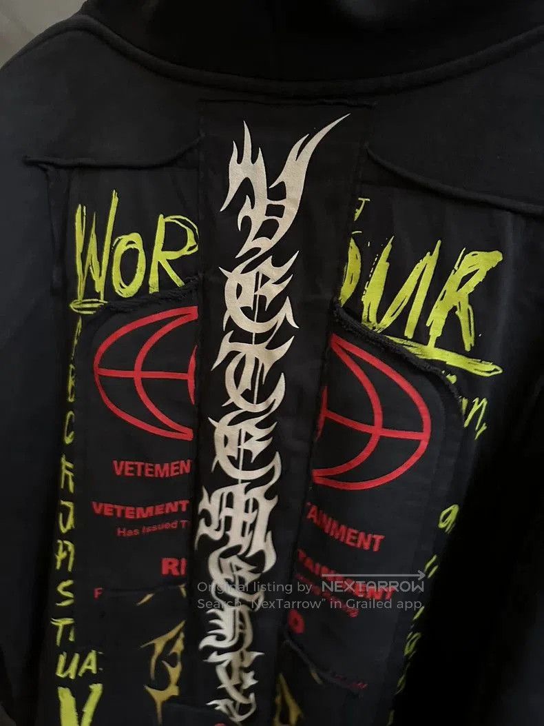 Vetements Vetements Patchwork Graphic Hoodie. Size US XS / EU 42 / 0 - 6 Thumbnail