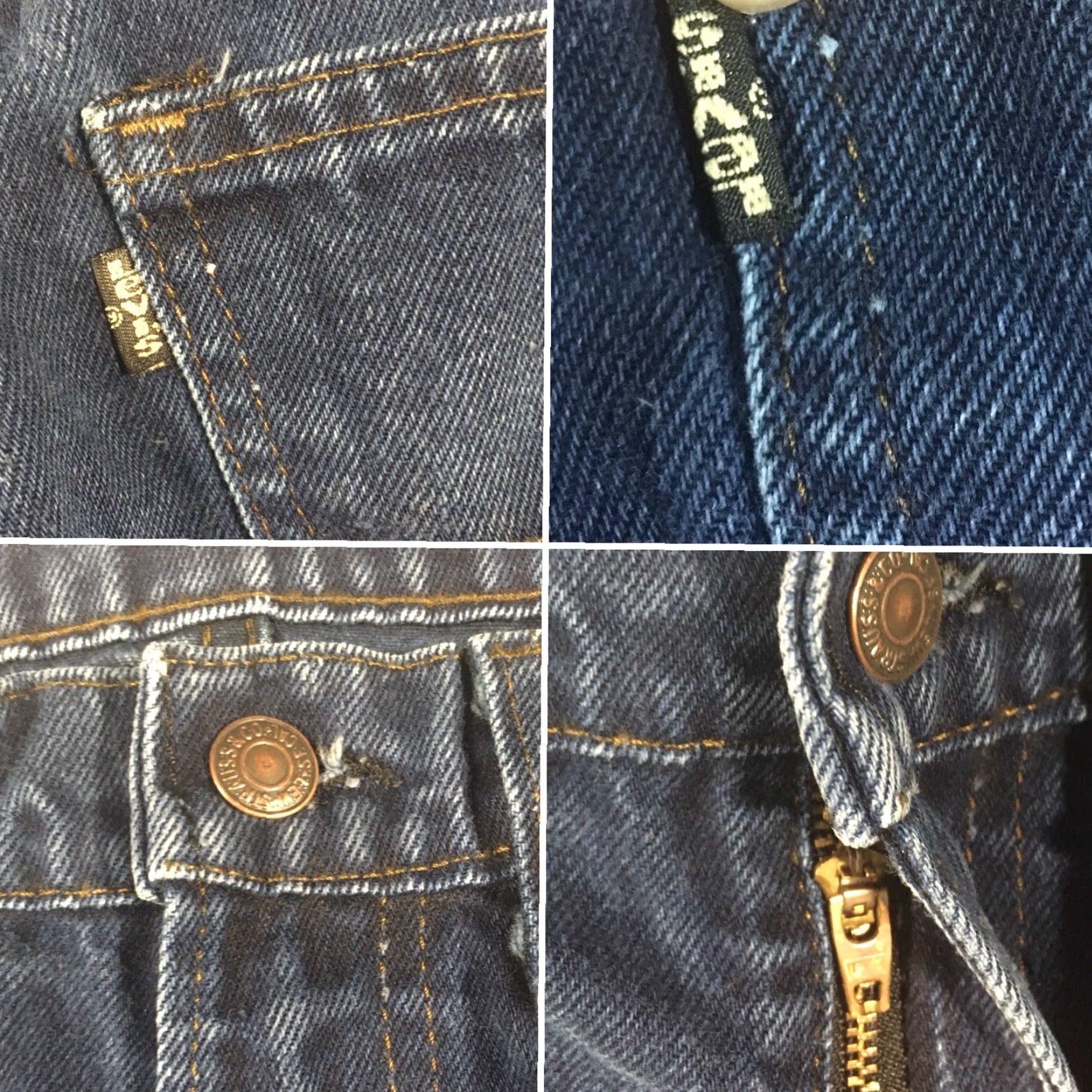 Levi's VINTAGE Levi's 505 Jeans Blue Rinse Regular Size 32 Inseam 31 31 Zipper Fly Black Tab Denim 1980s Mens Womens Boys Girls Size US 31 - 5 Thumbnail