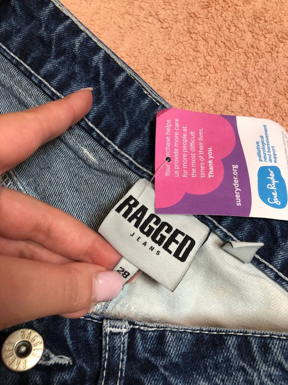 The Ragged Priest Vintage The Ragged Priest Rare Design Denim Jeans Size 28 Size 28" / US 6 / IT 42 - 2 Thumbnail