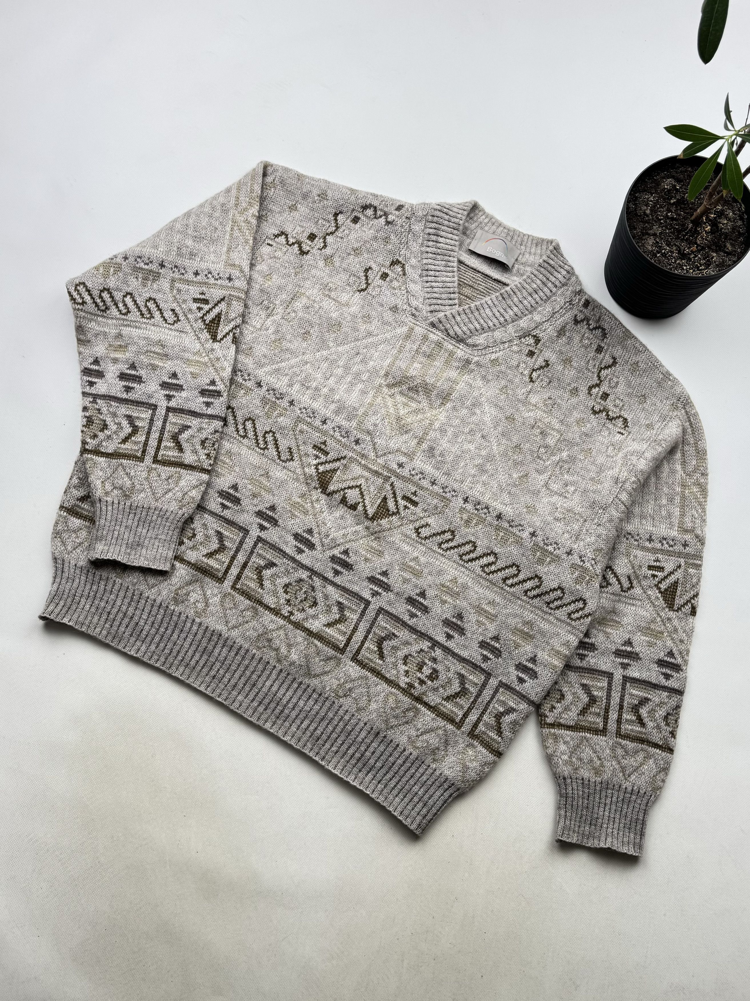 Bogner Bogner Vintage Knit Sweater (419) Size US XL / EU 56 / 4 - 1 Thumbnail