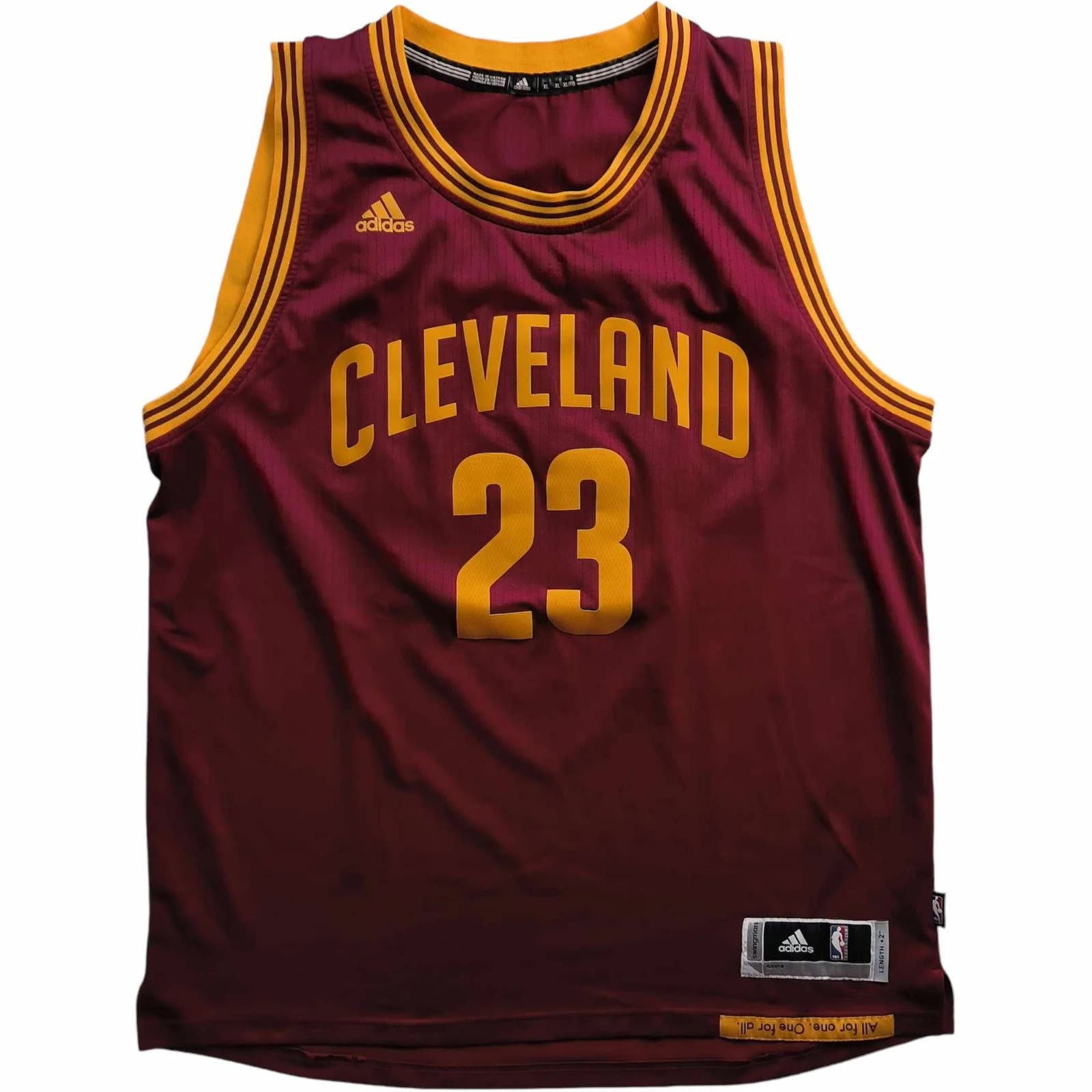 Cleveland Cavaliers LeBron James Rev30 away NBA jersey XL