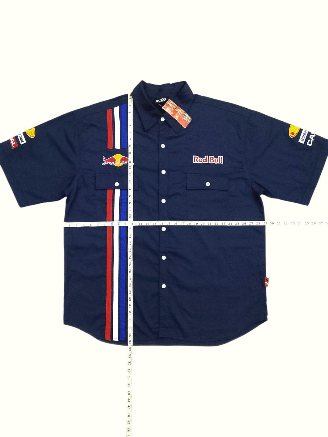 Red Bull 4XL REDBULL RACING F1 SHIRT EMBROIDERED LOGO (new with tag) Size US XXL / EU 58 / 5 - 15 Thumbnail