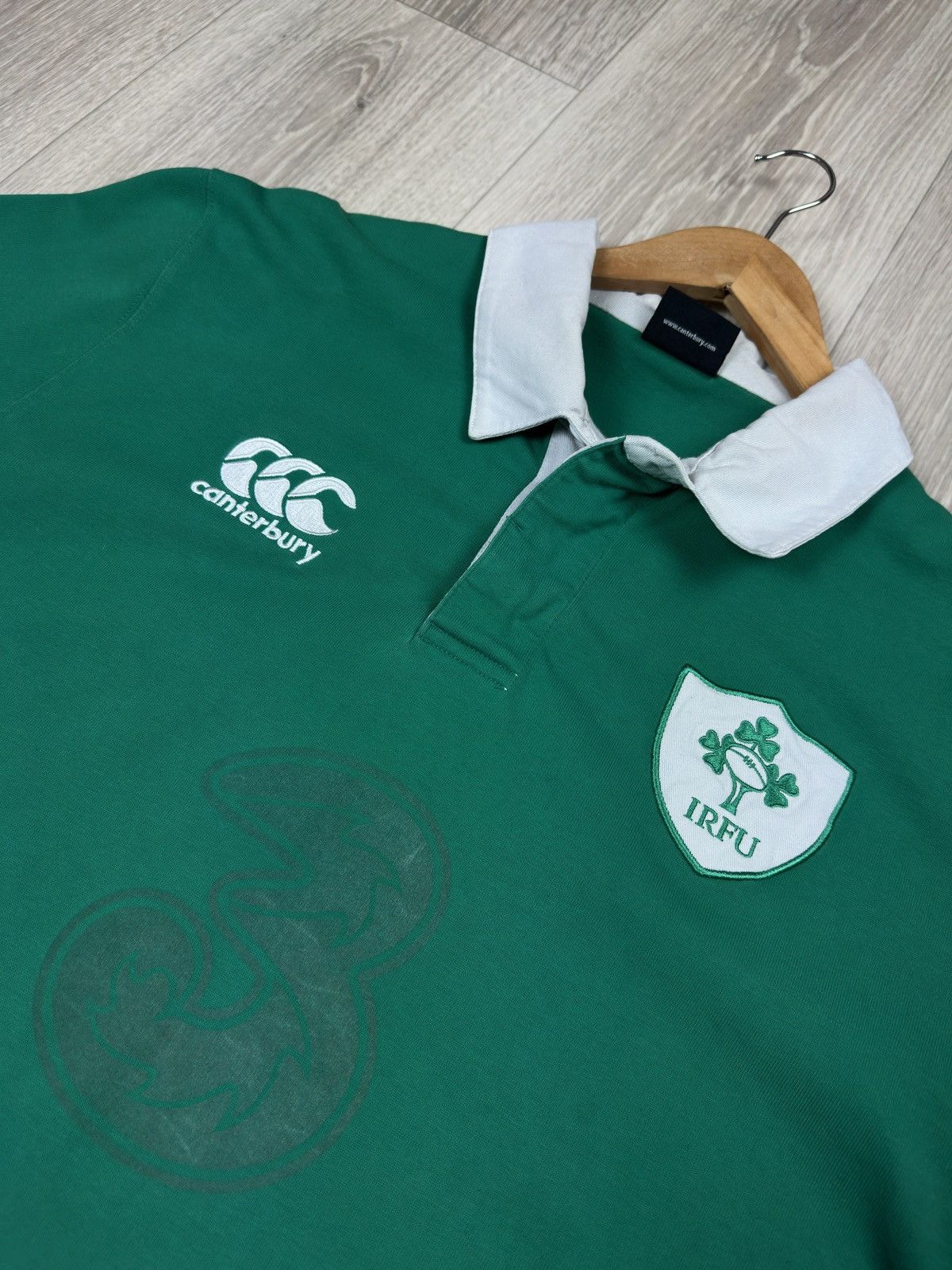 Canterbury of New Zealand Mens Vintage Canterbury Ireland Rugby National Team Size US XXL / EU 58 / 5 - 4 Thumbnail