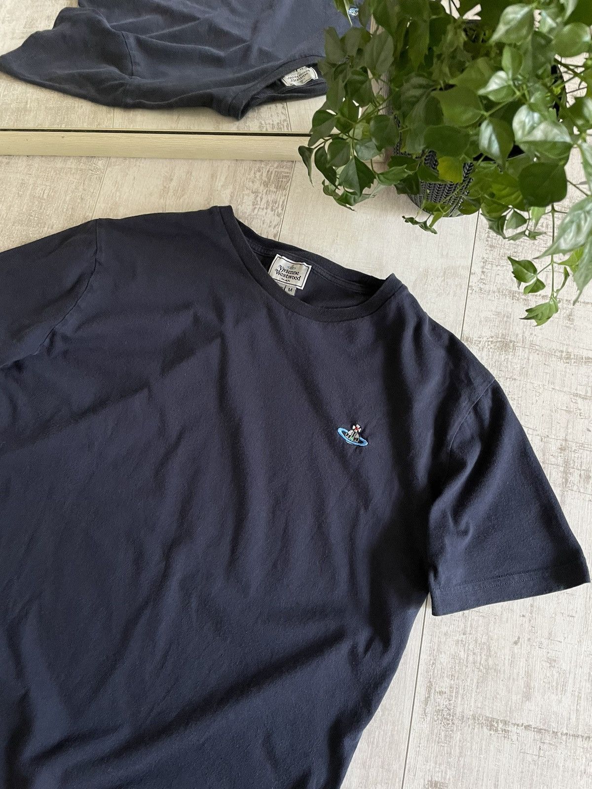 Vivienne Westwood Vivienne Westwood T-Shirt Blue Logo Luxury Size US M / EU 48-50 / 2 - 4 Thumbnail