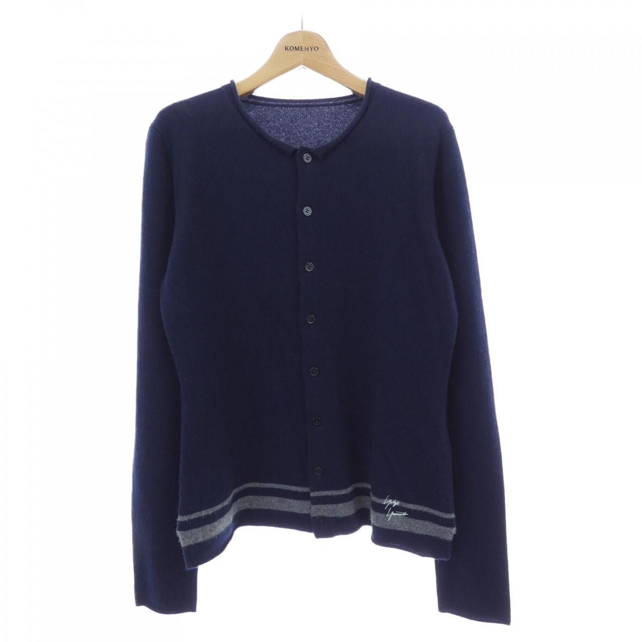 Other Yoji Yamamoto Yohji Yamamoto Cashmere Cardigan Textile Tops FX-K05-191 DUTY FREE for USA Size ONE SIZE - 1 Thumbnail