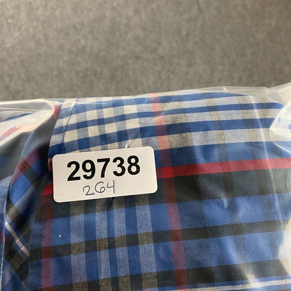 Levi's Levi's Shirt Men's Small Plaid Pearl Snap Short Sleeve Size US S / EU 44-46 / 1 - 8 Thumbnail
