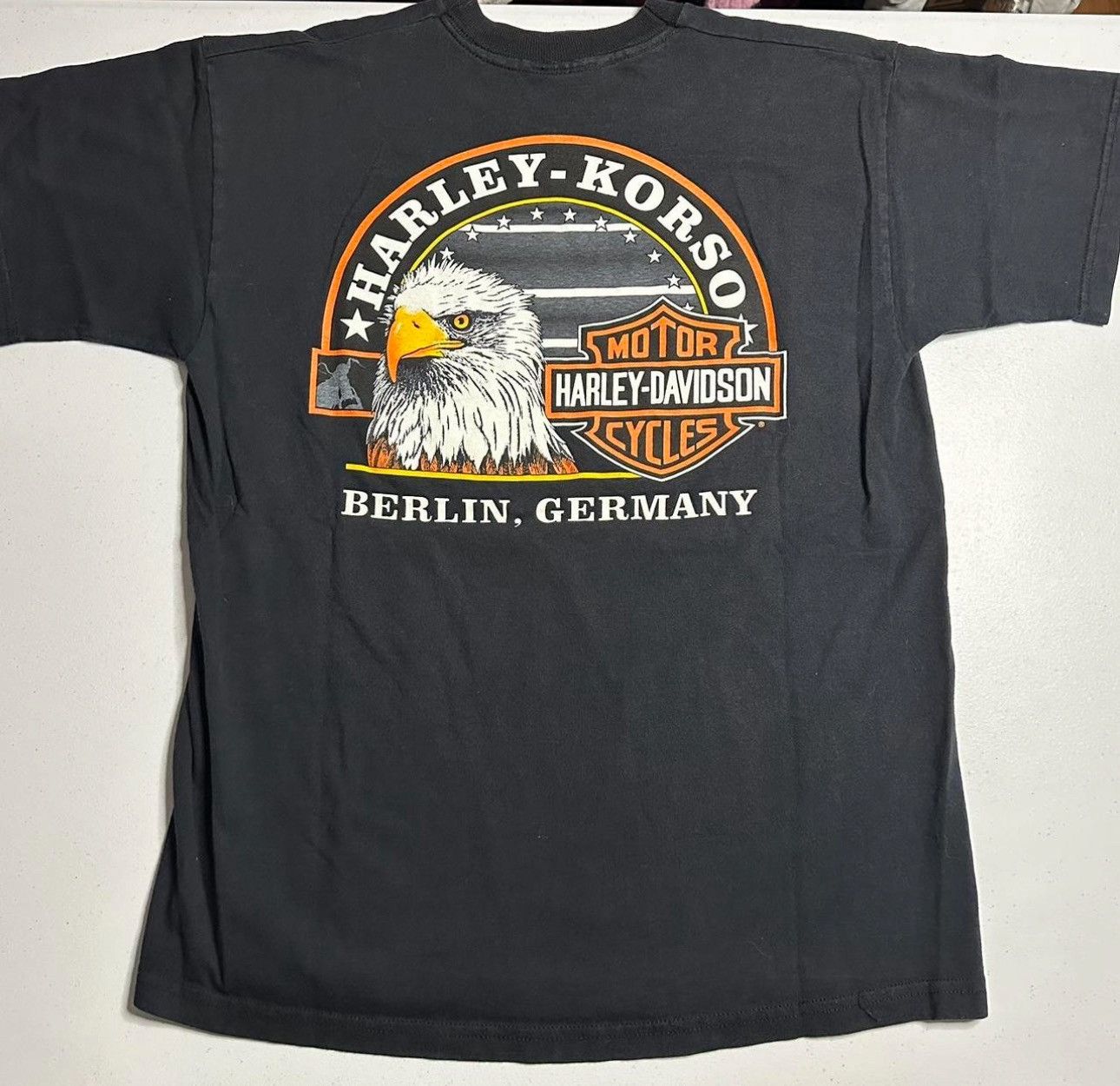 Harley Davidson Vintage Harley Davidson motorcycle T-shirt Size US L / EU 52-54 / 3 - 3 Thumbnail