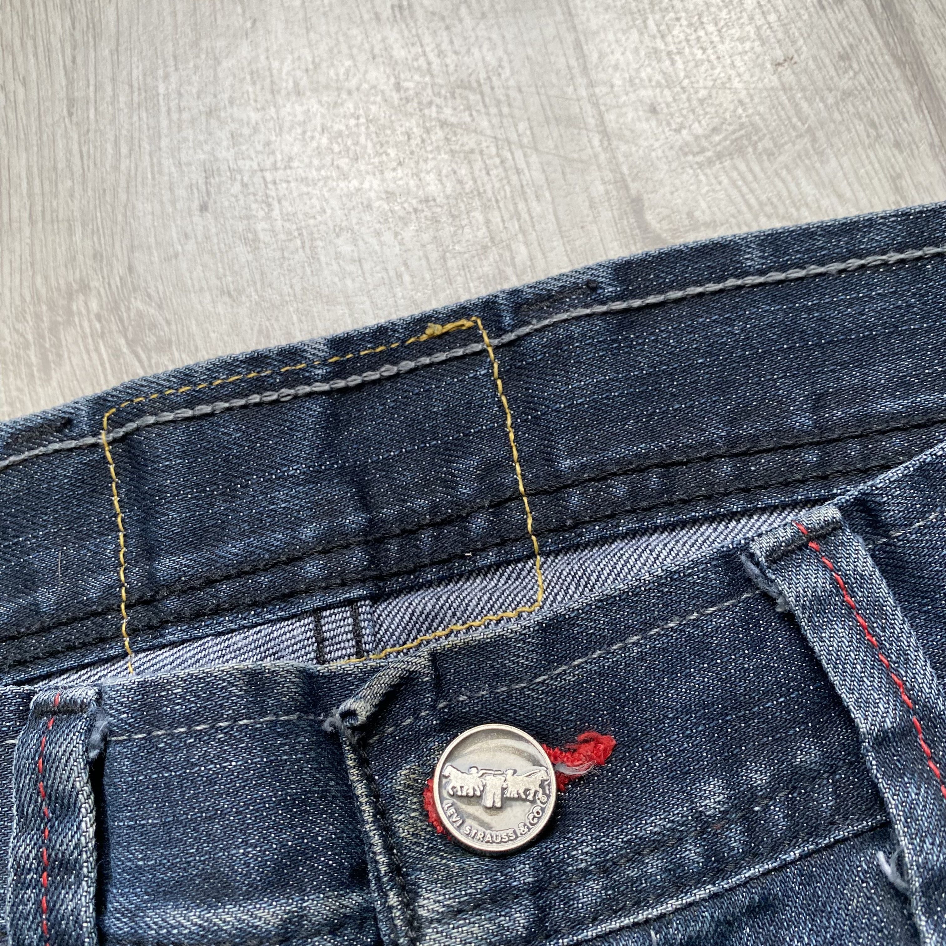 Levi's Vintage Clothing 👖 Vintage Faded Levis jeans denim pants Engineered Size US 34 / EU 50 - 5 Thumbnail