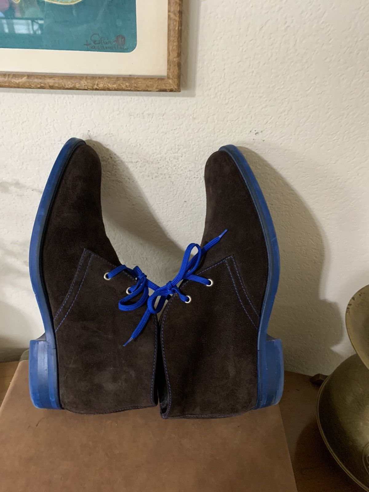 Donald Pliner ELIO Suede Chukka boots Size US 11 / EU 44 - 9 Thumbnail