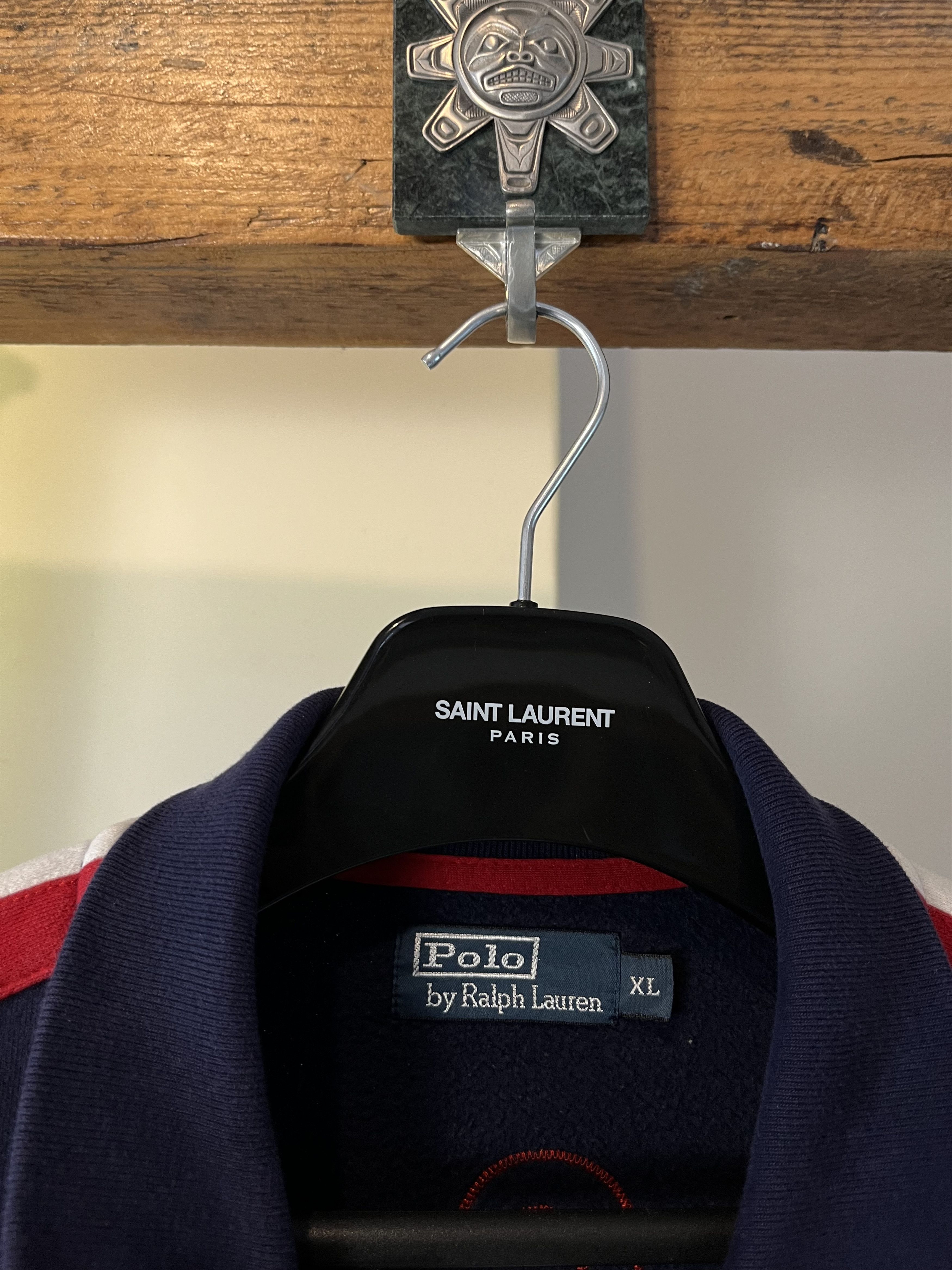 Polo Ralph Lauren Vintage 90s Polo Ralph Lauren Track and Field USA Chef Keef Size US XL / EU 56 / 4 - 4 Thumbnail