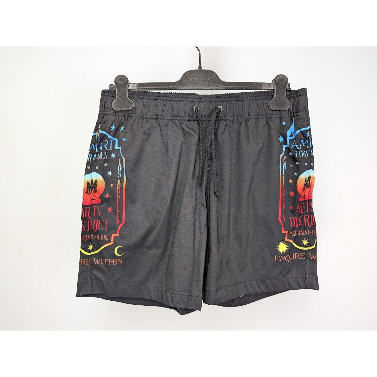 Amiri o1rshd1 Fortune Swim Trunk Shorts in Black Size US 32 / EU 48 - 1 Thumbnail