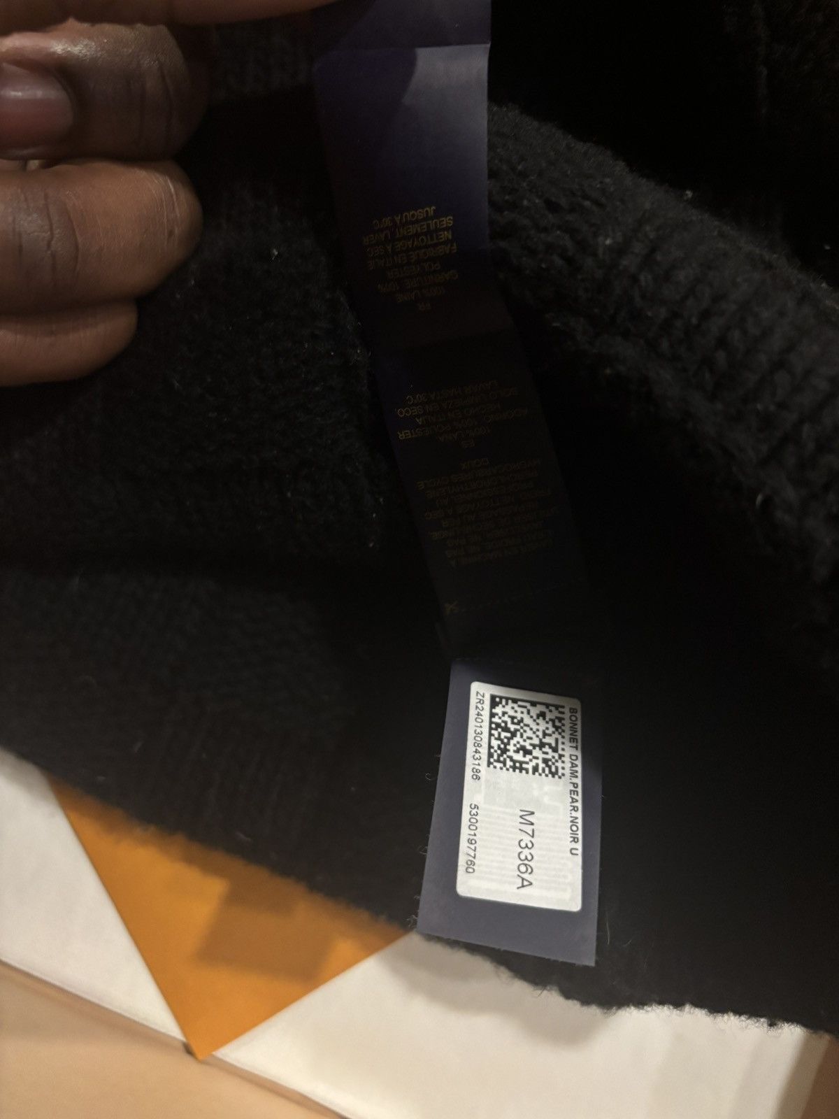 Louis Vuitton Louis Vuitton Pearls Beanie Size ONE SIZE - 2 Thumbnail