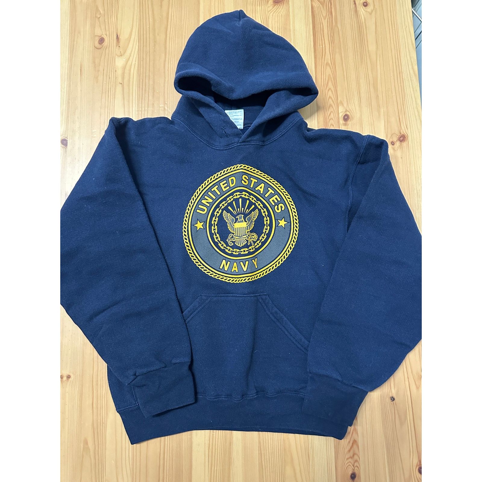 Other Vintage Mens Navy Hoodie Small Size US S / EU 44-46 / 1 - 1 Thumbnail