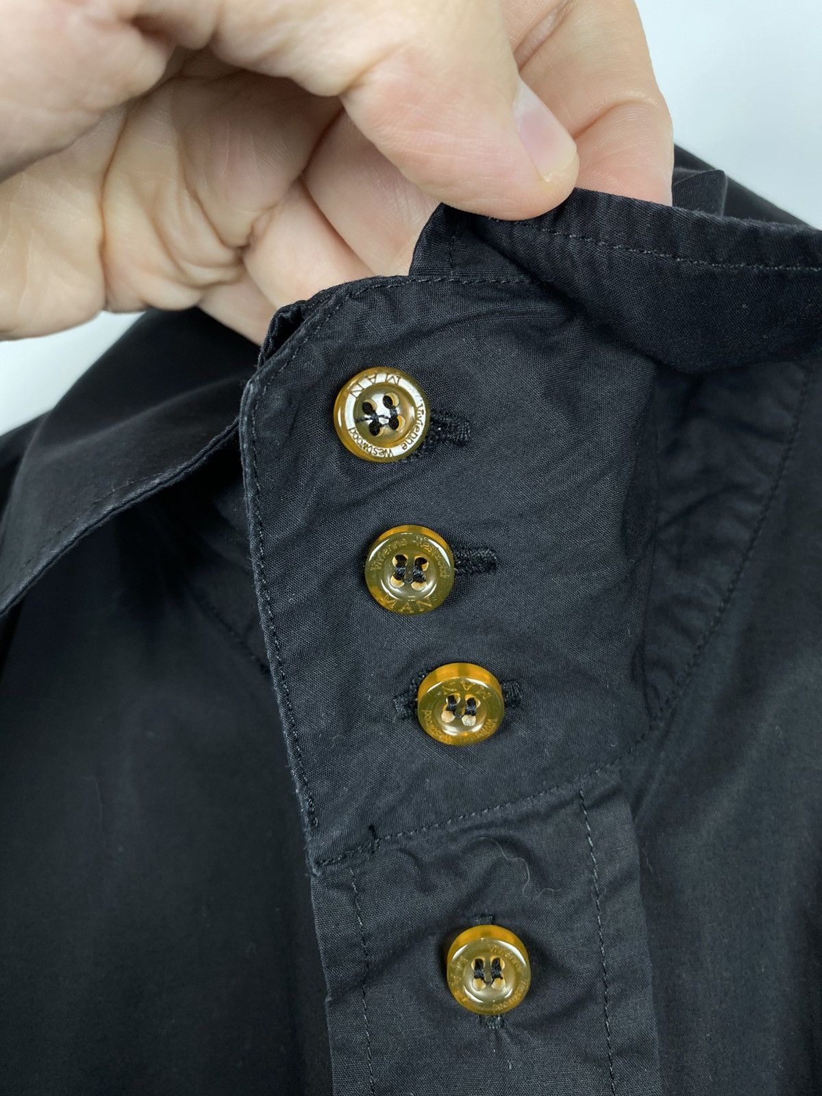 Vivienne Westwood Vivienne Westwood Vintage Men Shirt Button Up Cotton size 2 Size US M / EU 48-50 / 2 - 4 Thumbnail