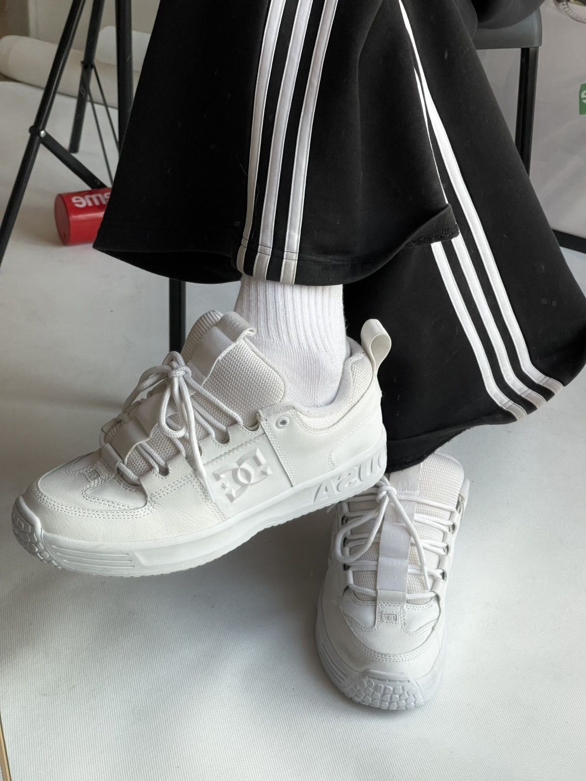 DC Vintage Very Rare DC LYNX OG TRIPLE WHITE / SIZE 11US Size US 11 / EU 44 - 6 Thumbnail