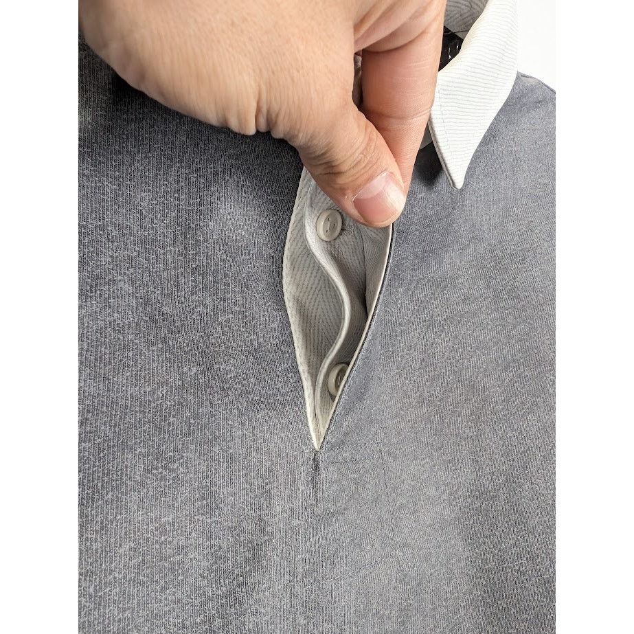 Bottega Veneta o1rshd1 Polo Shirt in Grey Size US M / EU 48-50 / 2 - 4 Thumbnail