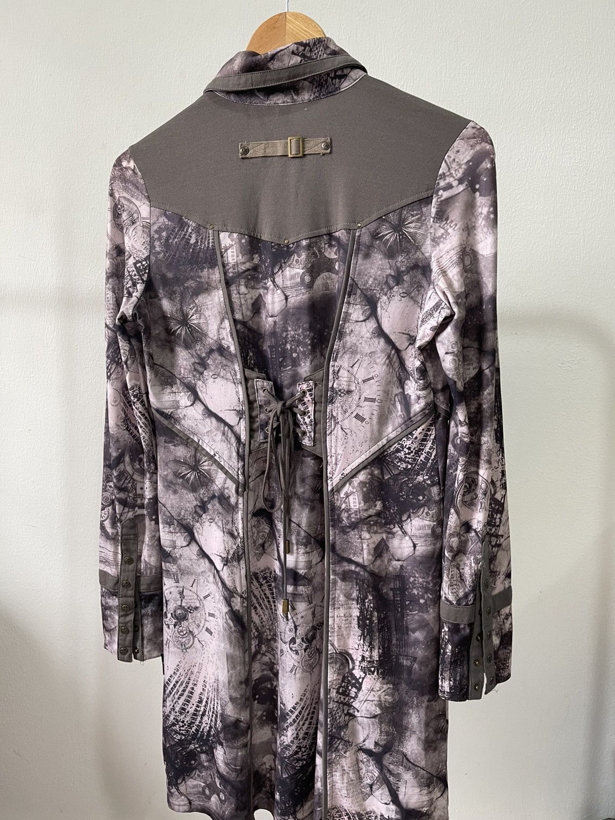 If Six Was Nine Ozz On Gothic Fullprint Dress Size S / US 4 / IT 40 - 10 Thumbnail