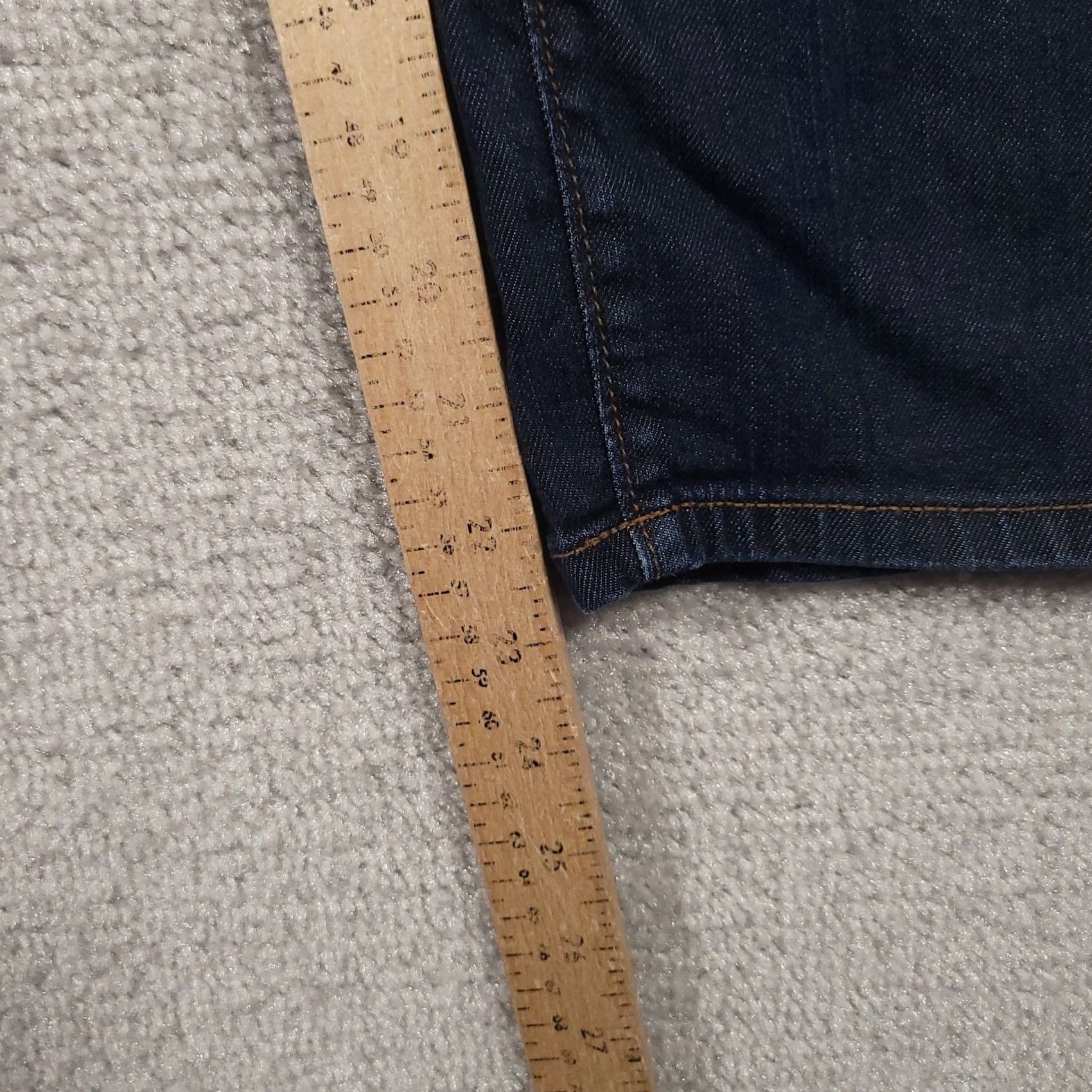Loft VINTAGE: No not vintage; Ann Taylor Loft Low-Rise Modern Cropped-Leg Women's Size 4 Blue Denim Jeans Size 27" / US 4 / IT 40 - 6 Thumbnail