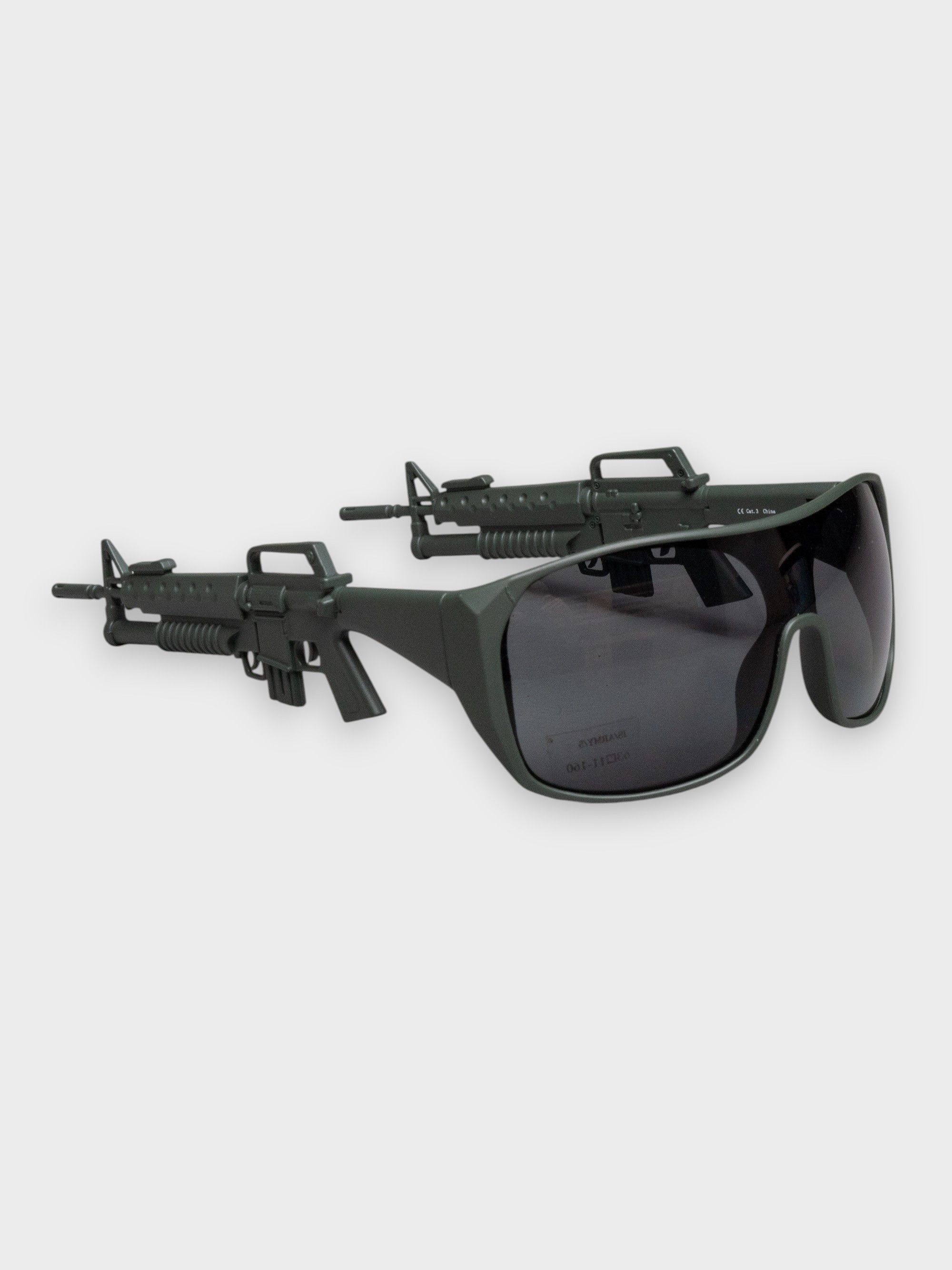 Jeremy Scott × Linda Farrow Linda Farrow X Jeremy Scott S/S 2013 rifle army sunglasses Size ONE SIZE - 1 Thumbnail