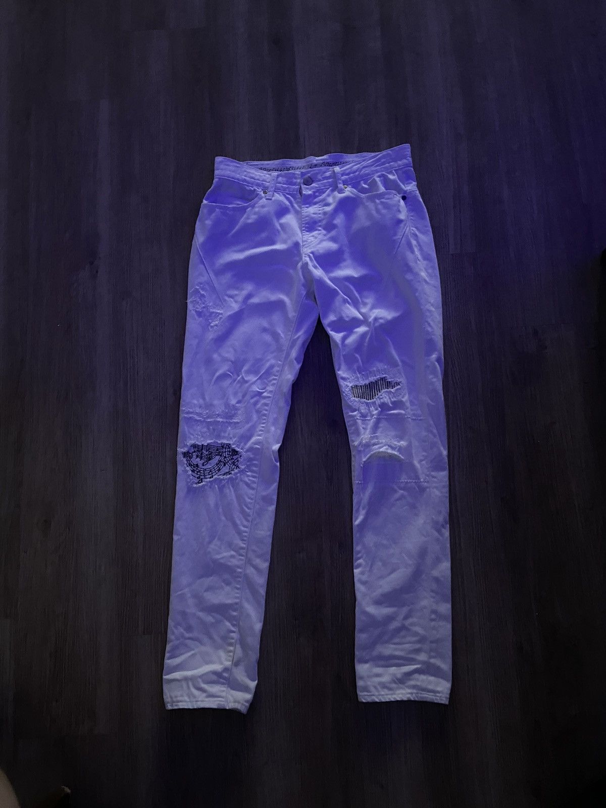 NUMBER (N)INE DENIM×LOVELESS GUILD PRIME COLLABORATION ダメージ加工デニム サイズM ナンバーナイン NUMBER (N)INE DENIM × LOVELESS・GUILD PRIME INDIGO DENIMが9月下旬