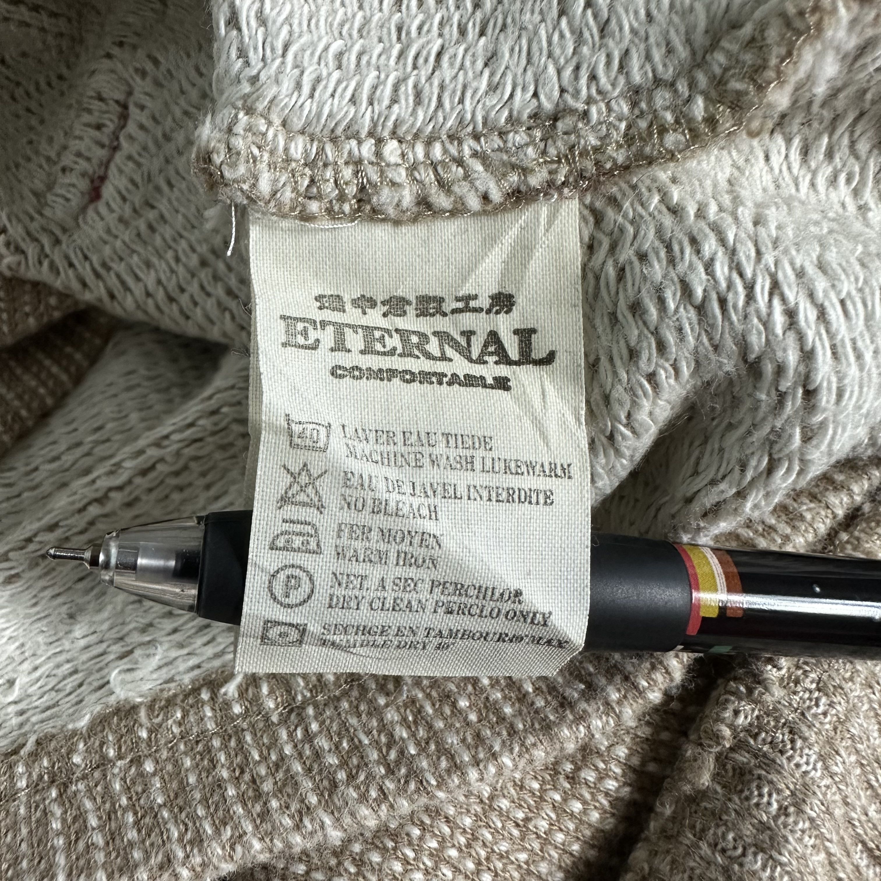 Eternal 🔥RARE🔥Vintage Eternal Comfortable Full-Zip Knitwear Sweat Size US L / EU 52-54 / 3 - 7 Thumbnail