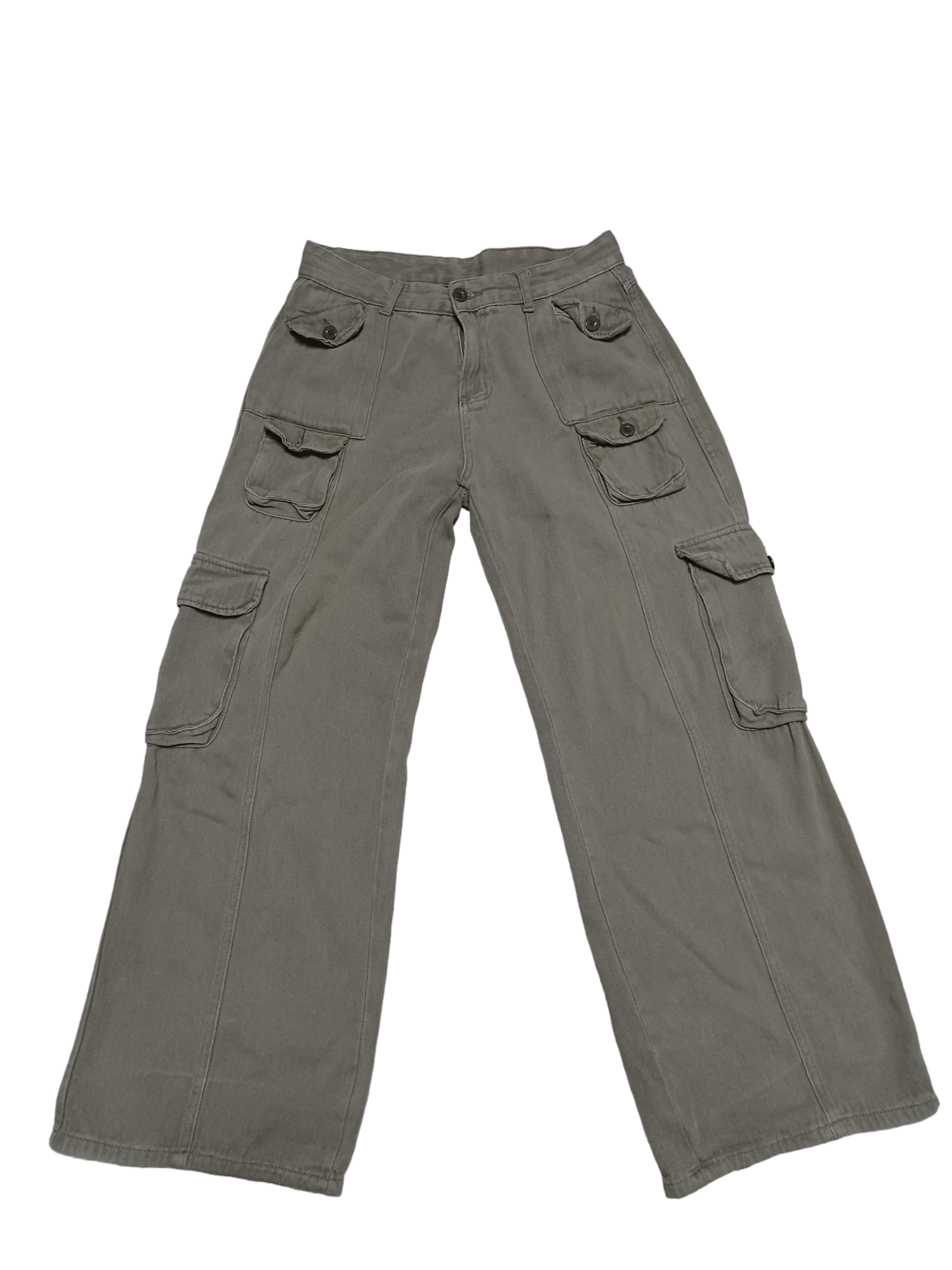 Japanese Brand MULTIPOCKET MILITARY BAGGY COTTON CARGO PANTS Size US 32 / EU 48 - 1 Thumbnail