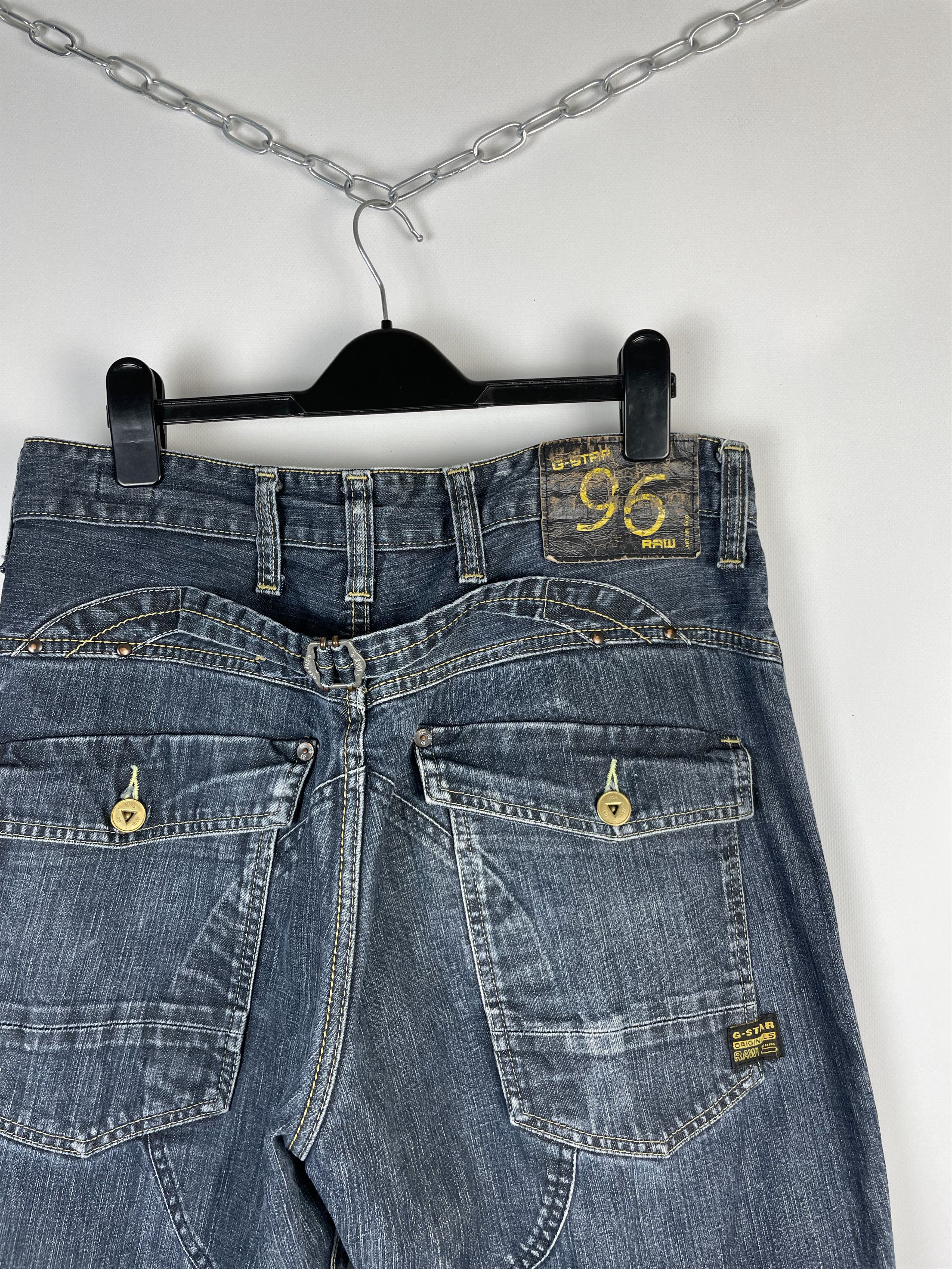 G-Star Vintage G-Star Raw 96 Pants Double Knee Jeans Size US 36 / EU 52 - 10 Thumbnail