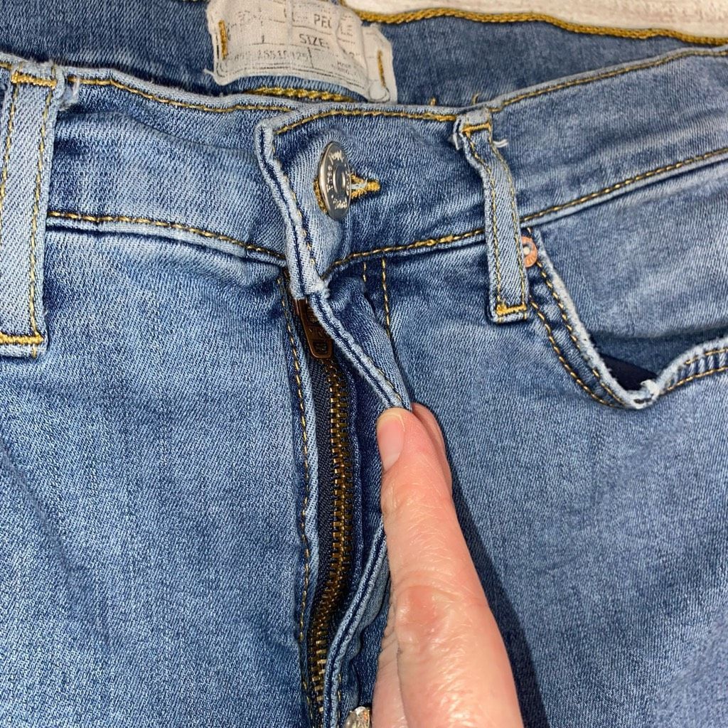 Free People Free people ripped jeans blue women sz 27 waist Size 27" / US 4 / IT 40 - 9 Thumbnail