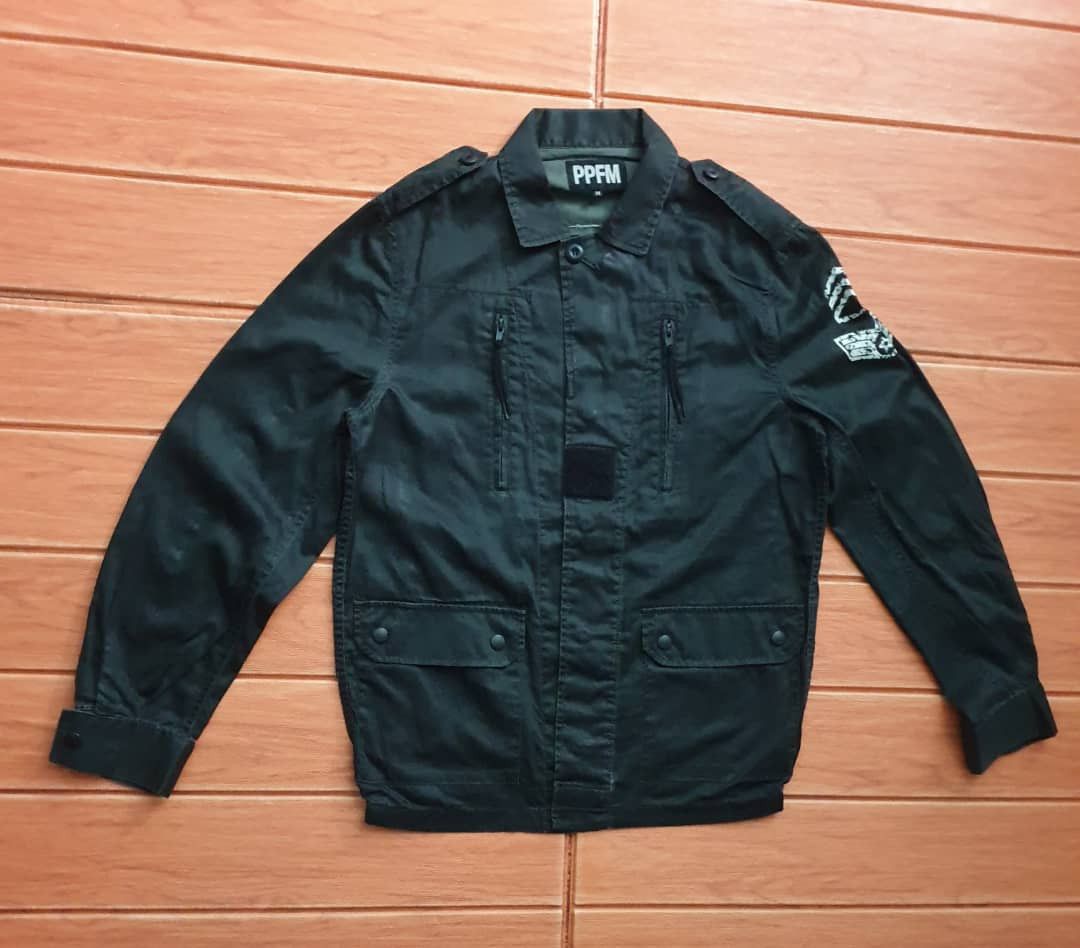 PPFM 💥PPFM Skull faded Black Punk rock jacket Size US M / EU 48-50 / 2 - 10 Thumbnail