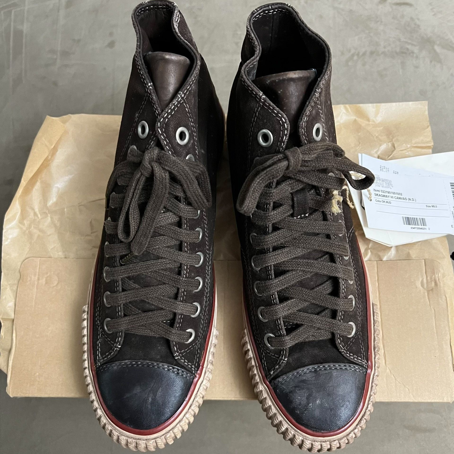 Visvim Visvim 21AW ICT SKAGWAY HI CANVAS Size US 8.5 / EU 41-42 - 1 Thumbnail