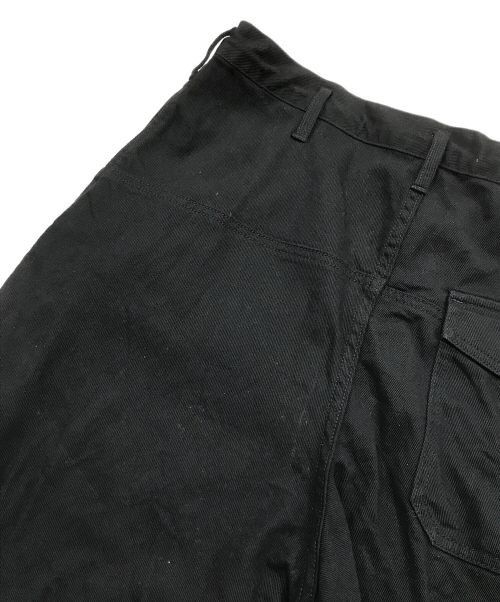 Yohji Yamamoto BLACK Scandal Yohji Yamamoto CORD WORK PANTS Size US 34 / EU 50 - 8 Thumbnail