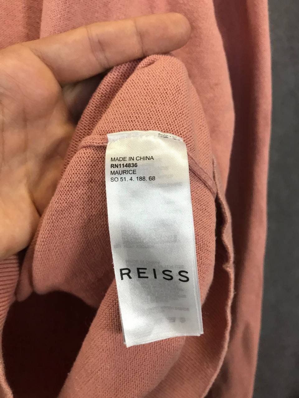Reiss Reiss sweater Size US XL / EU 56 / 4 - 4 Thumbnail