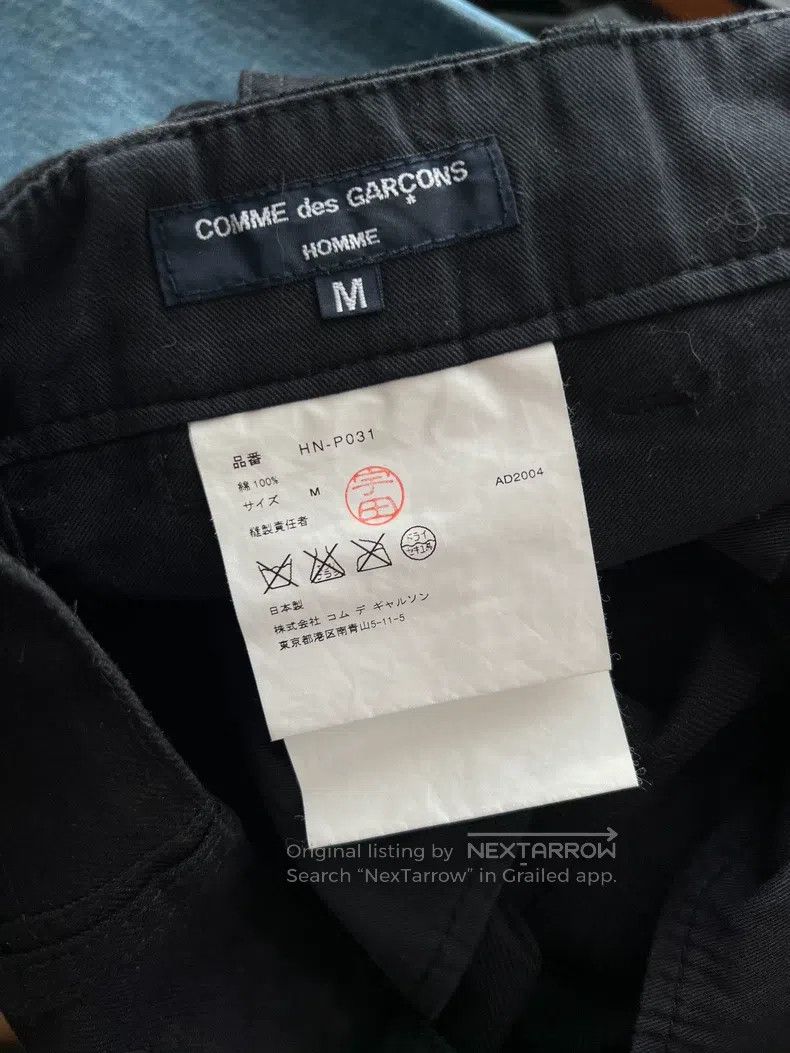 Comme des Garcons Comme des Garcons size M Black Straight-leg Pants Size US 27 - 6 Thumbnail