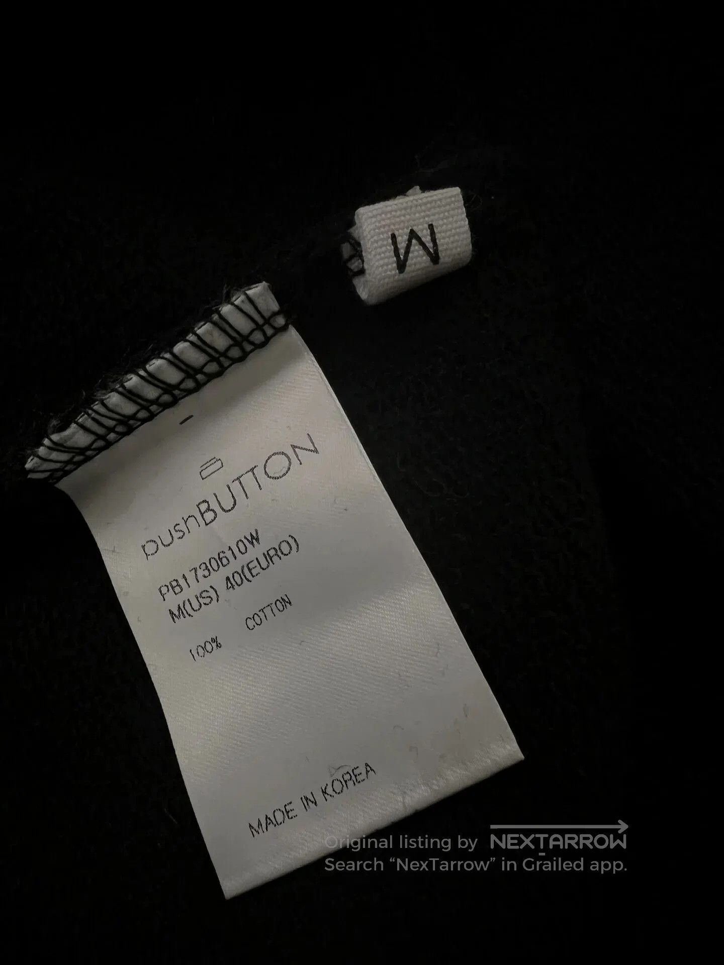 pushBUTTON Black Oversized Women's Sweatshirt by pushBUTTON. Size M / US 6-8 / IT 42-44 - 5 Thumbnail