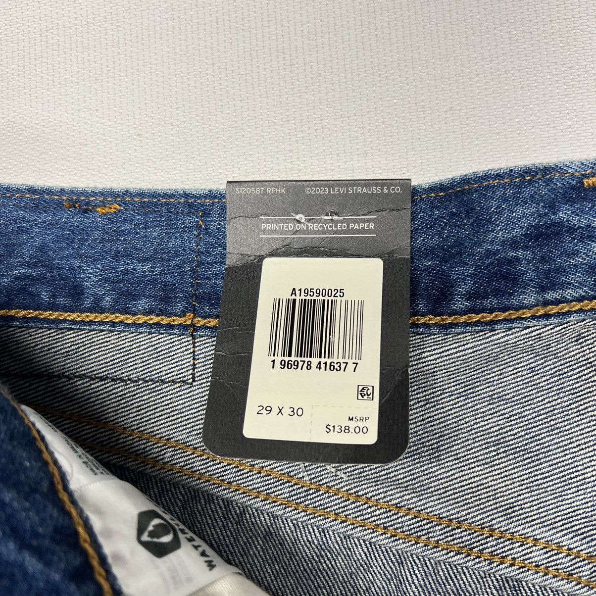 Levi's Made & Crafted NEW Levis 501 90s Jeans Blue Selvedge Denim Red Line Size 29" - 10 Thumbnail