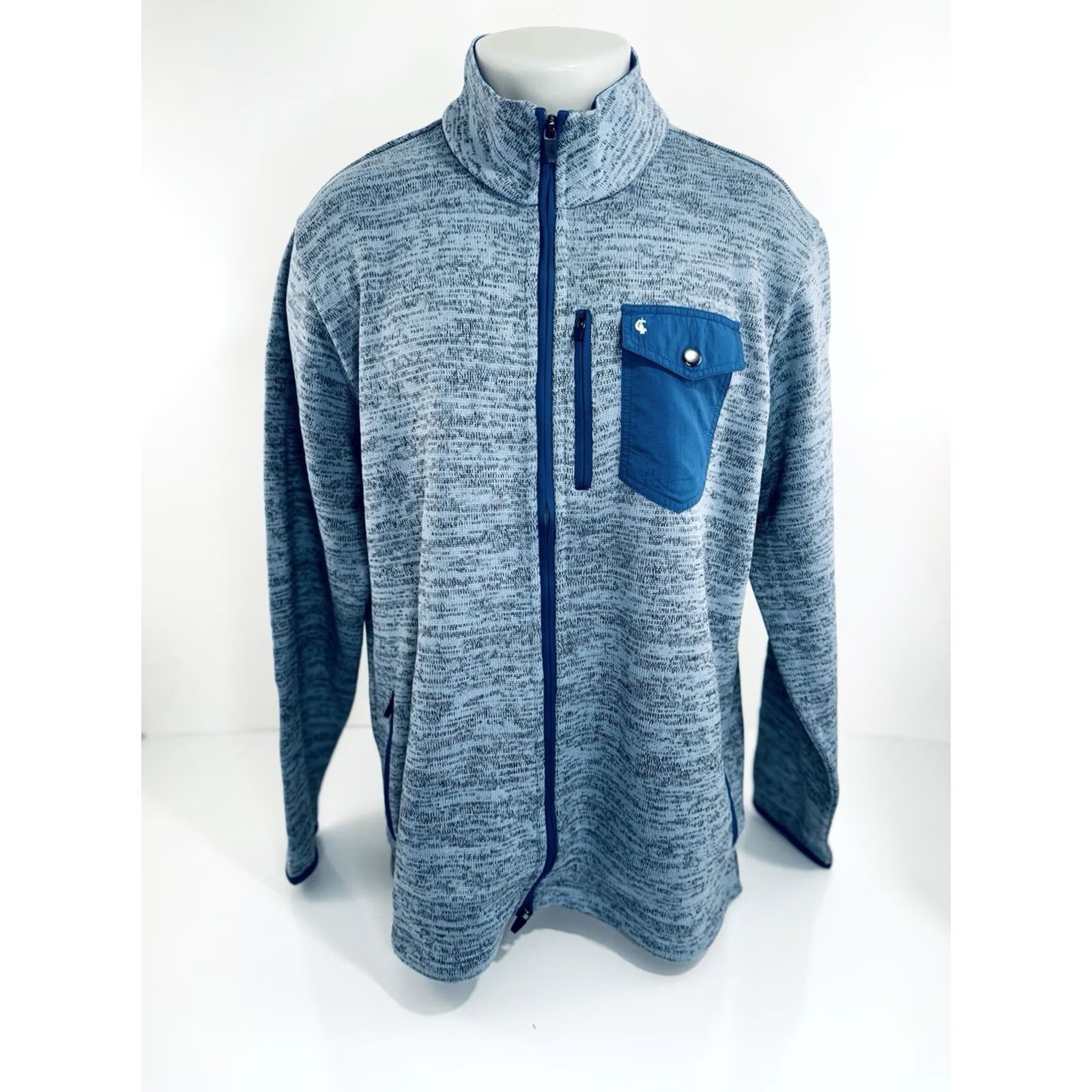 Logo 7 CRIQUET Austin - NEW w TAG - Fleece Full Zip Embroidered Logo XXL Jacket Mens) Size US XXL / EU 58 / 5 - 2 Thumbnail