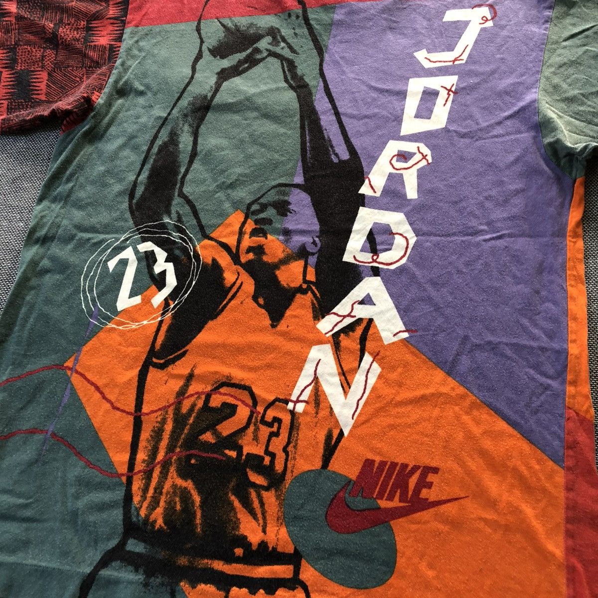 Nike NIKE Micheal Jordan Hoop Heroes Rare Overprint T-Shirt Size US M / EU 48-50 / 2 - 7 Thumbnail
