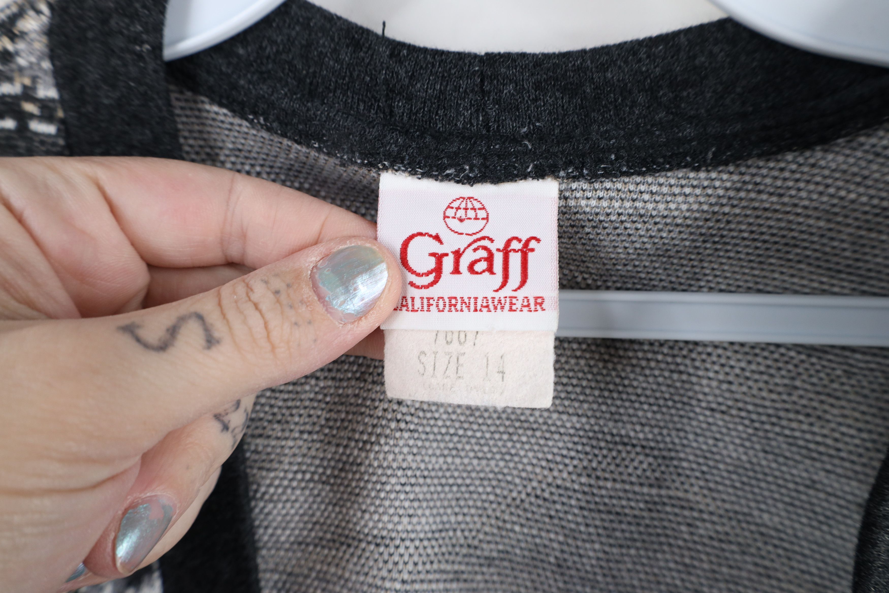 Vintage Vintage 90s Streetwear Knit Open Front Cardigan Sweater USA Size XL / US 12-14 / IT 48-50 - 4 Thumbnail