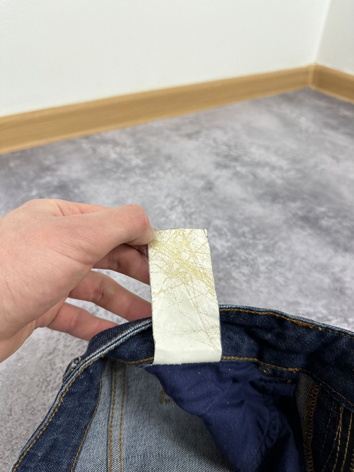 Dolce & Gabbana Vintage Dolce & Gabbana Luxury Blue Denim Avant Garde Jeans Size 26" / US 2 / IT 38 - 18 Thumbnail