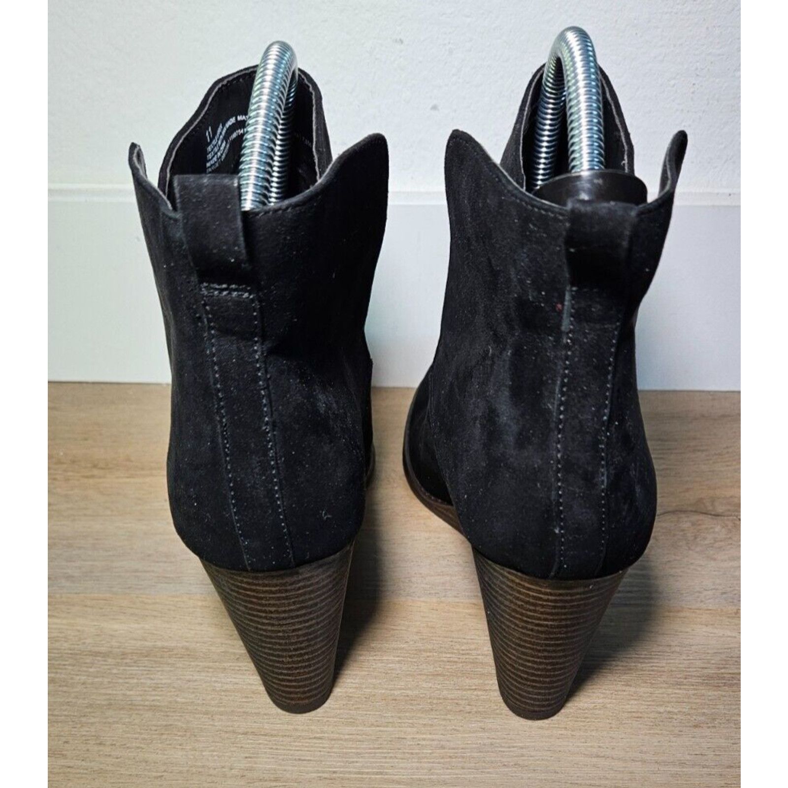 Other A New Day Women’s Black Faux Suede Wedge Boots, Size 11 Size US 11 / IT 41 - 4 Thumbnail