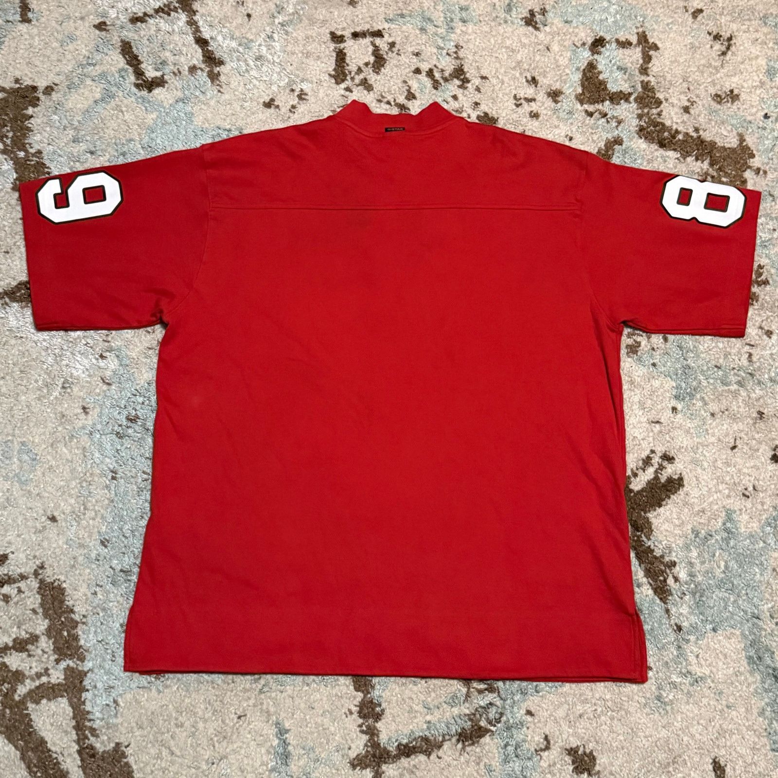G-Star G Star Raw Women's 5XL RAW Tight Mock V-Neck OVERSIZED Shirt Size XL / US 12-14 / IT 48-50 - 3 Thumbnail