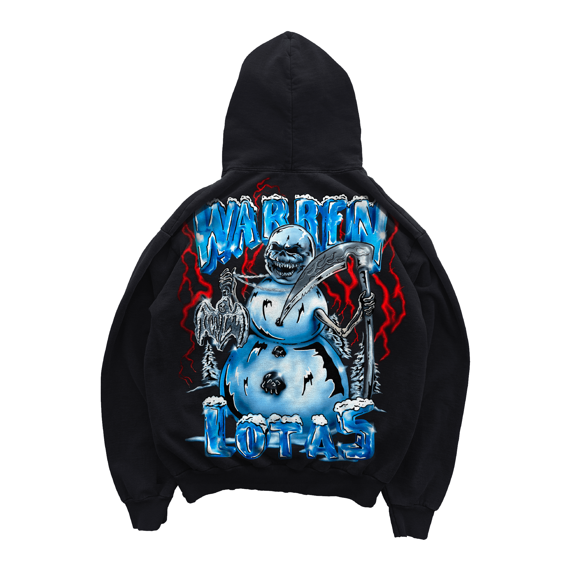 Warren Lotas Snowman Hoodie Size US L / EU 52-54 / 3 - 1 Thumbnail