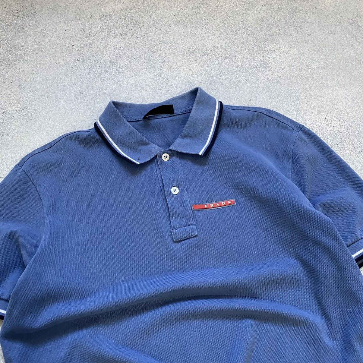 Prada Prada polo Luxury Size US L / EU 52-54 / 3 - 3 Thumbnail