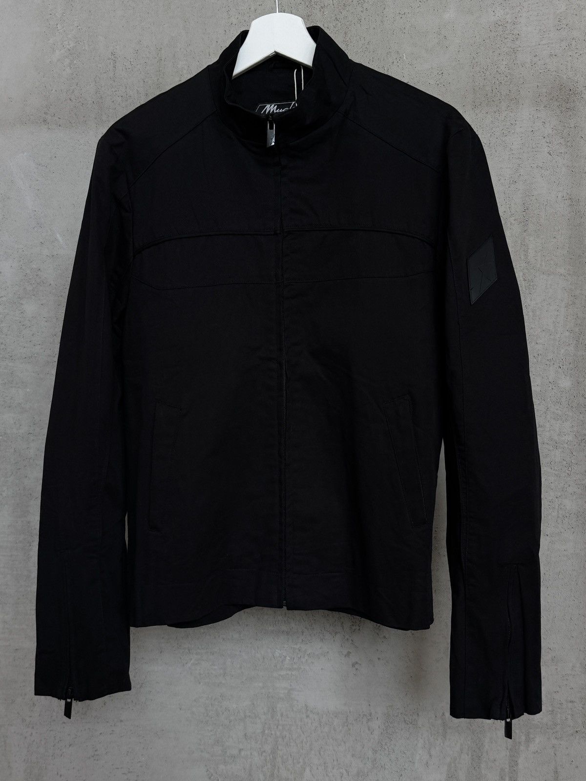 Mugler × Thierry Mugler Thierry Mugler Men “Spika” Star Patch Racer Jacket Size US L / EU 52-54 / 3 - 3 Thumbnail