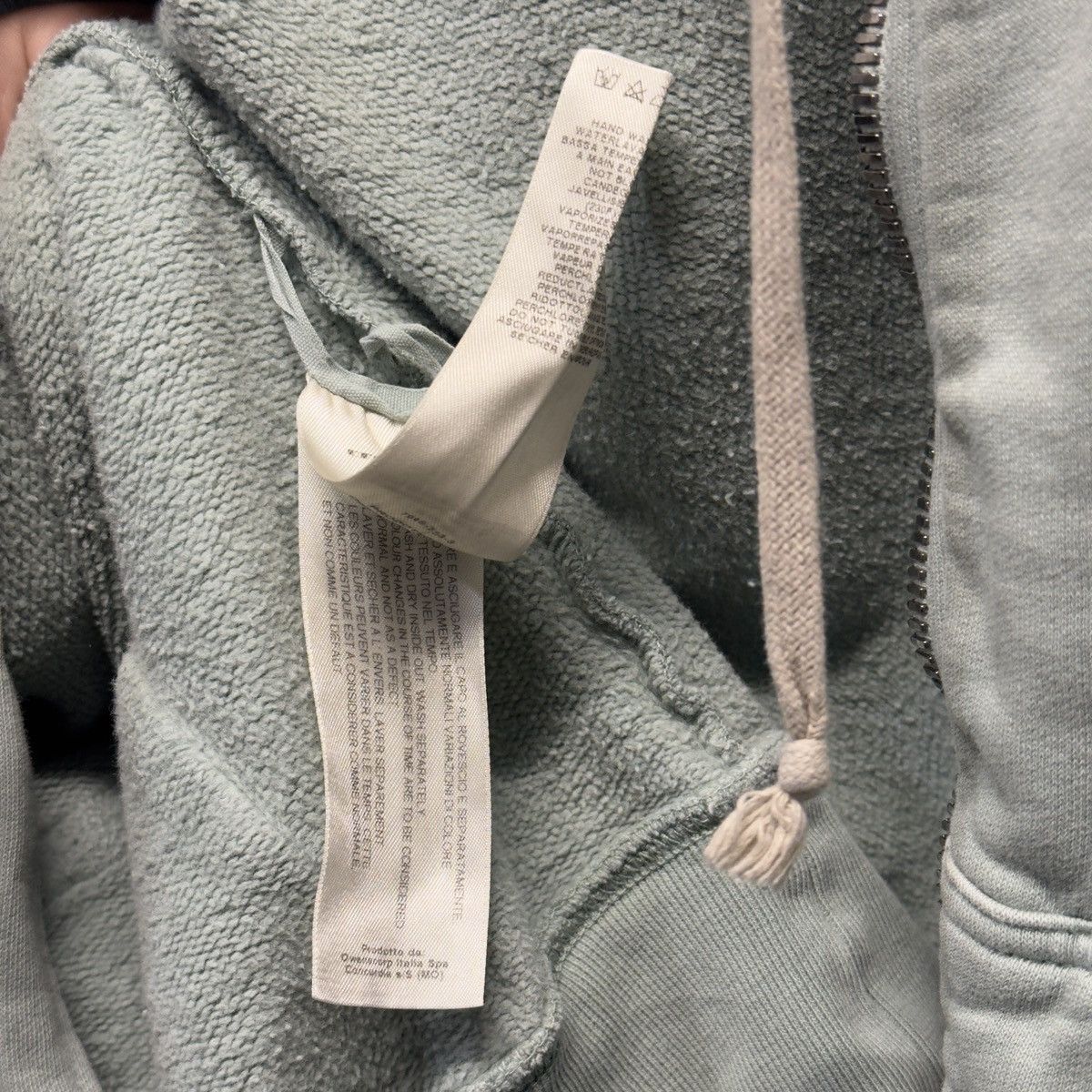 Rick Owens Rick Owens DRKSHDW Jason Zip Up Hoodie Marine Size US M / EU 48-50 / 2 - 6 Thumbnail